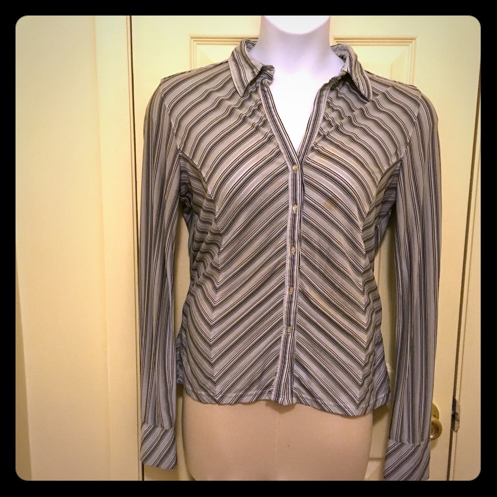 Rag Striped Tailored Shirt